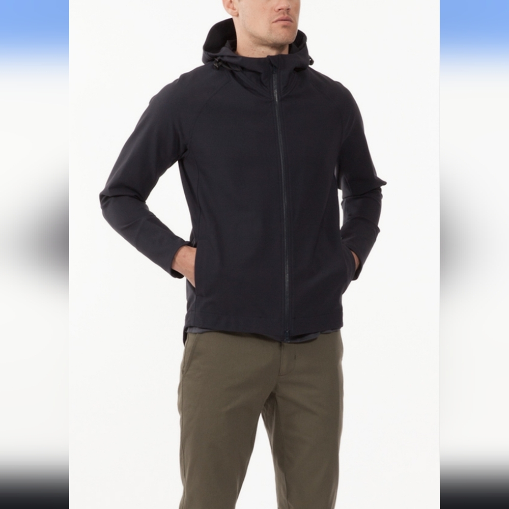 OUTLIER Men's OG FreeShell Navy Jacket Size Large (L)